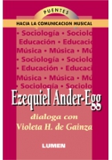Violeta H. de Gainza conversa con Ezequiel Ander-Egg